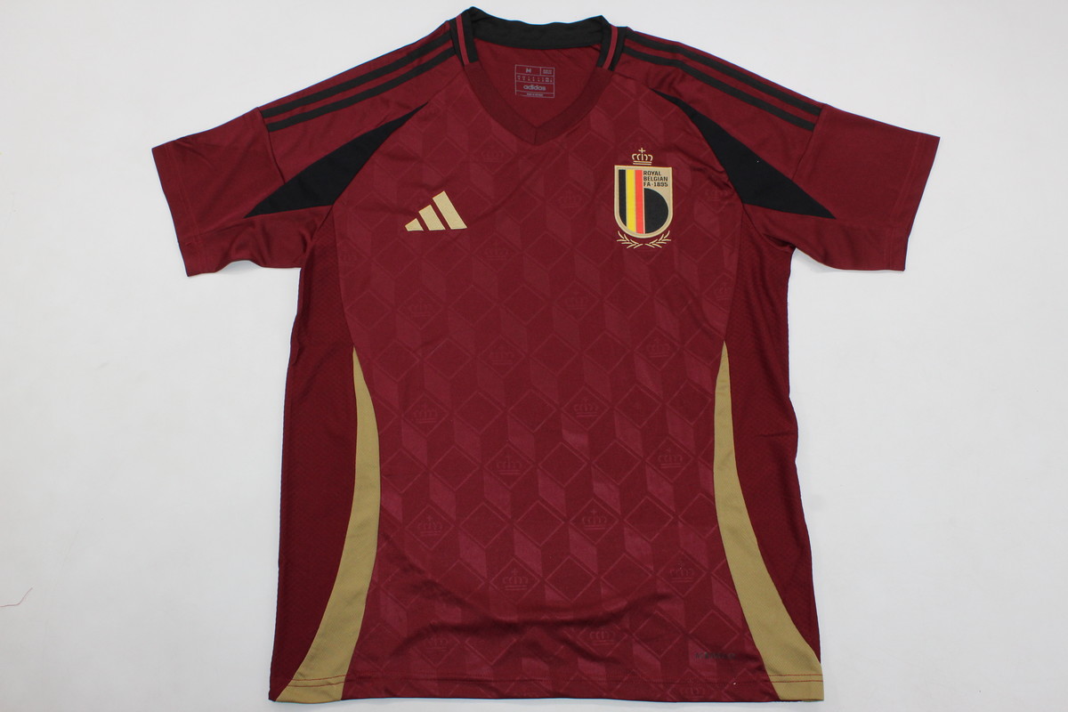 AAA Quality Belgium 2024 Euro Home Soccer Jersey